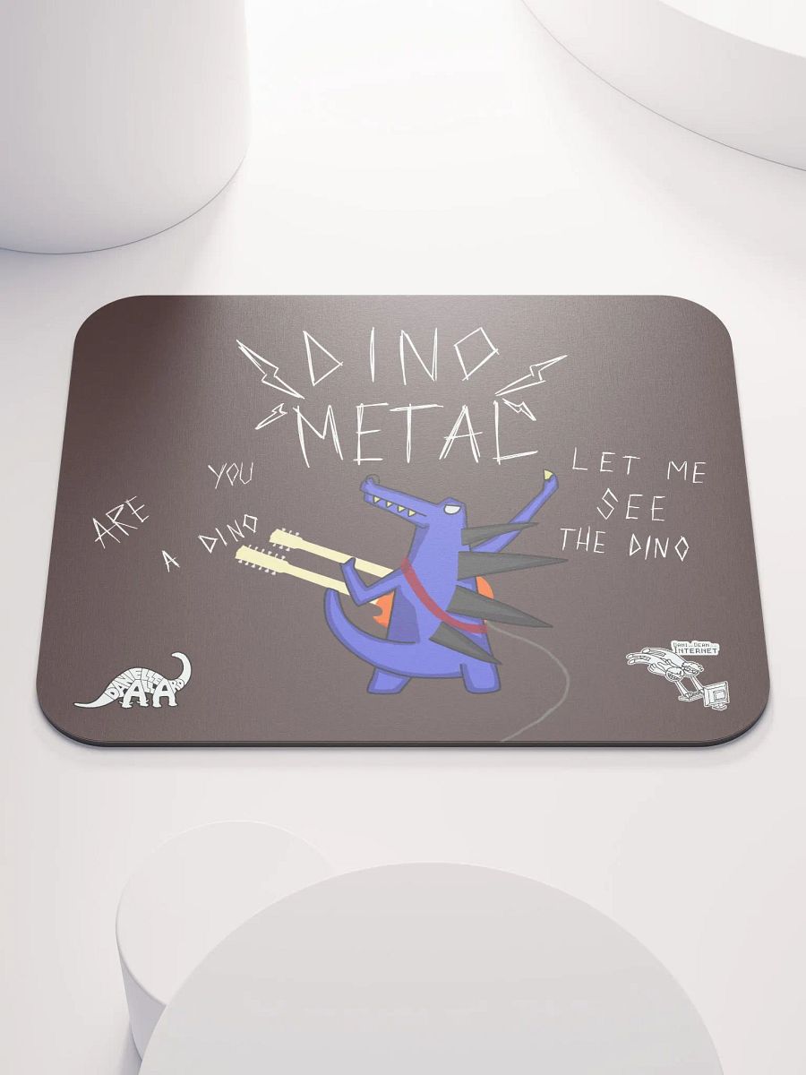 Dino Metal Mouse Pad product image (1)