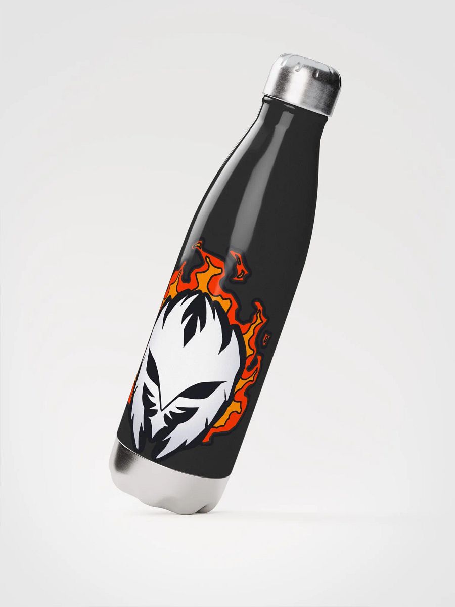 Mask Icon v2 (White) Stainless Steel Water Bottle product image (3)