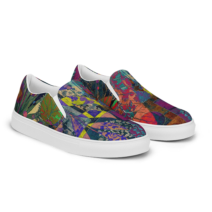 Botanical Bliss Women's Slip-On Shoes product image (2)