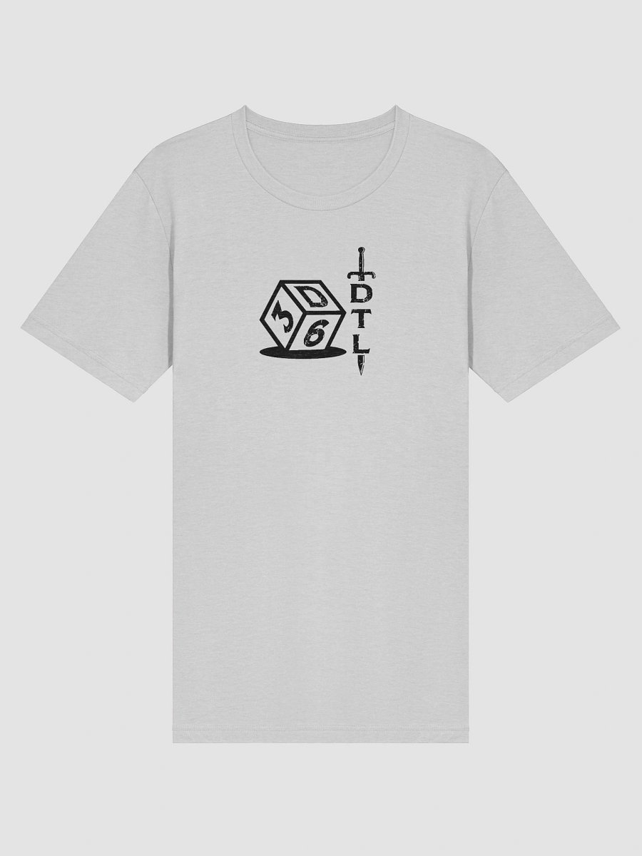3d6DTL Vertical Logo on Light Triblend T-Shirt product image (27)