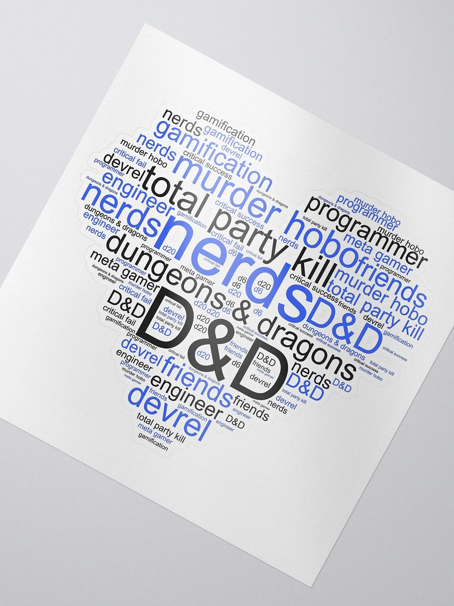 Dev D&D Sticker product image (2)