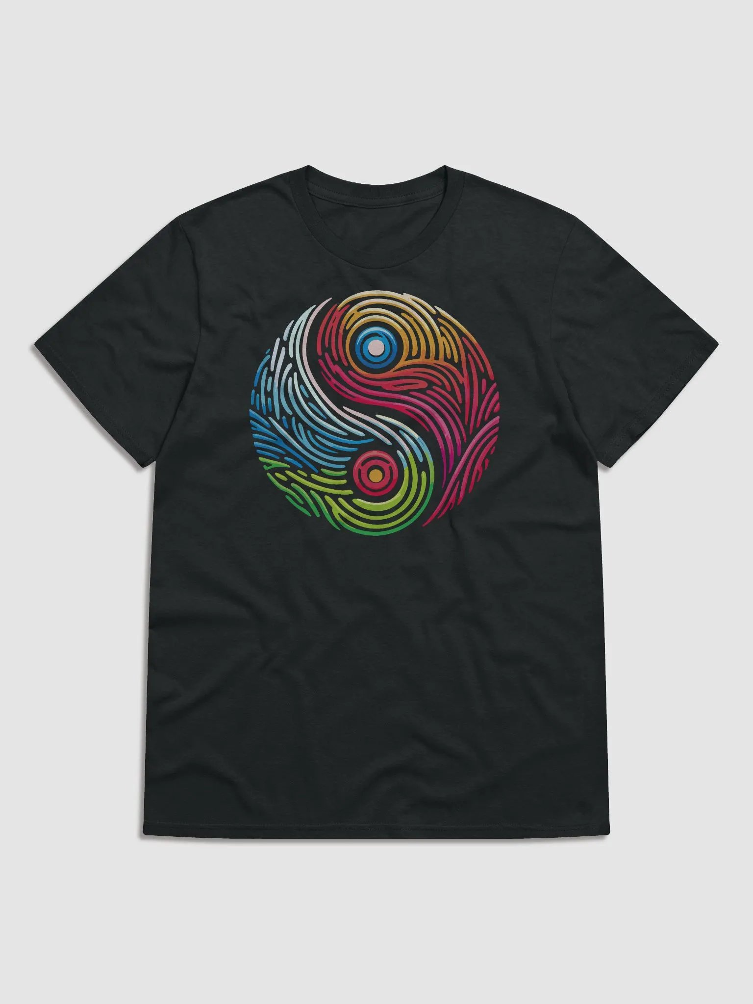 Yin-Yang Swirl Short Sleeve Tee product image (1)