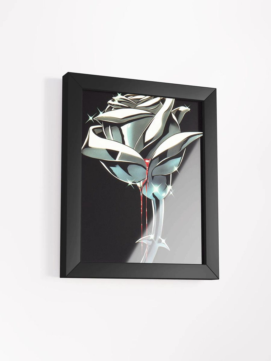Gothic Metalic Rose Framed Poster product image (2)