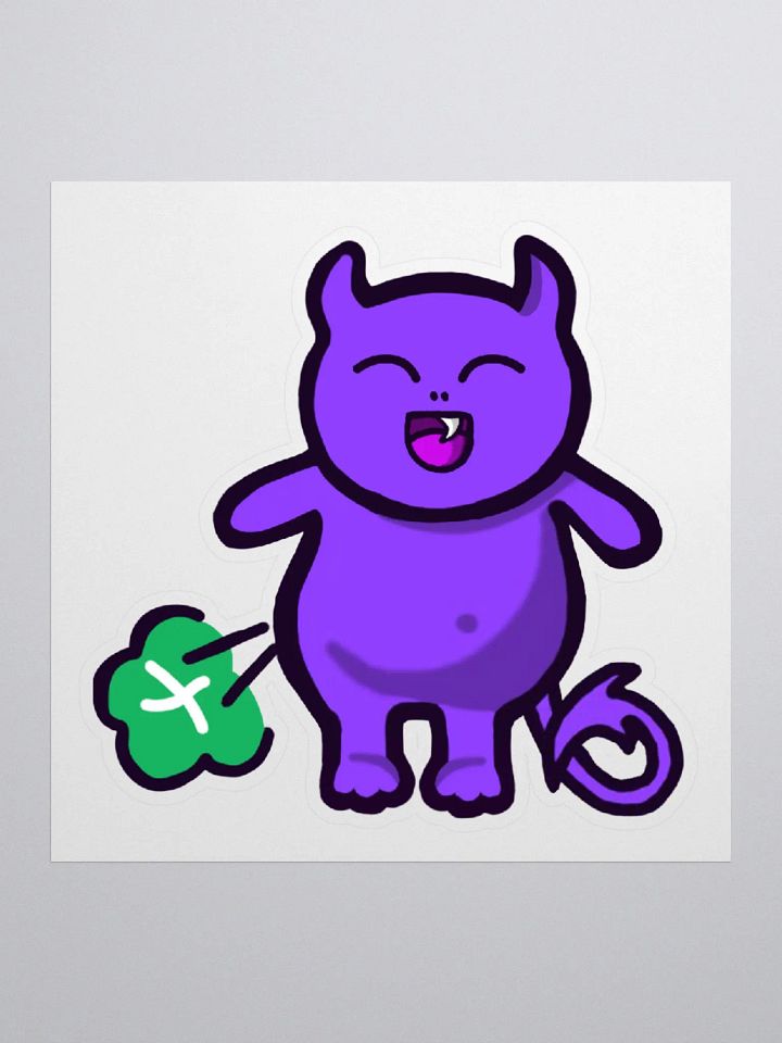 Farting Jeffrey Sticker product image (3)