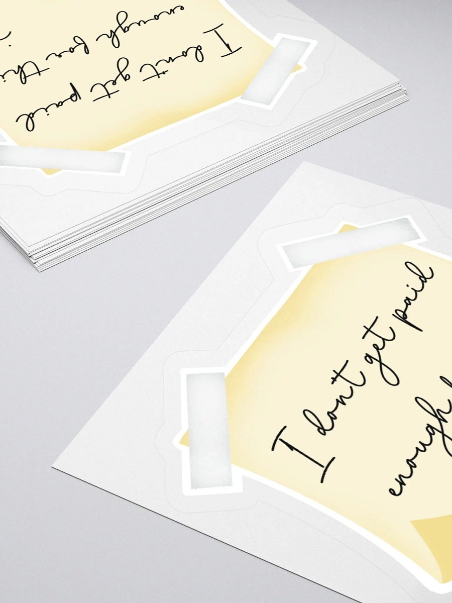Underpaid Emotions Sticker Set product image (3)