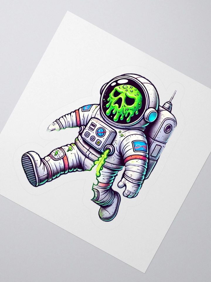 Stinky Astronaut Sticker product image (3)