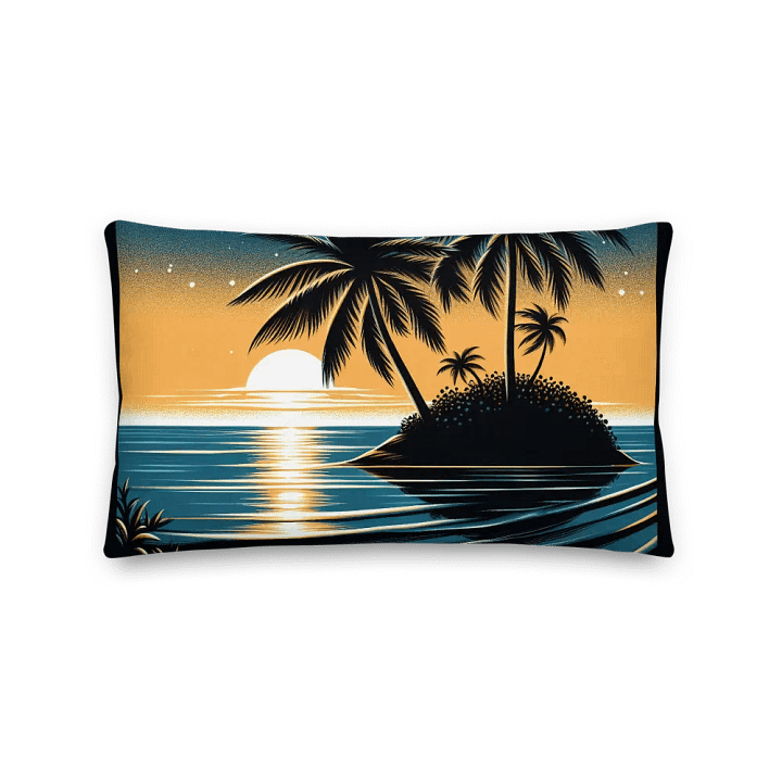 Sunrise Serenity Decorative Pillow | AI Design product image (2)