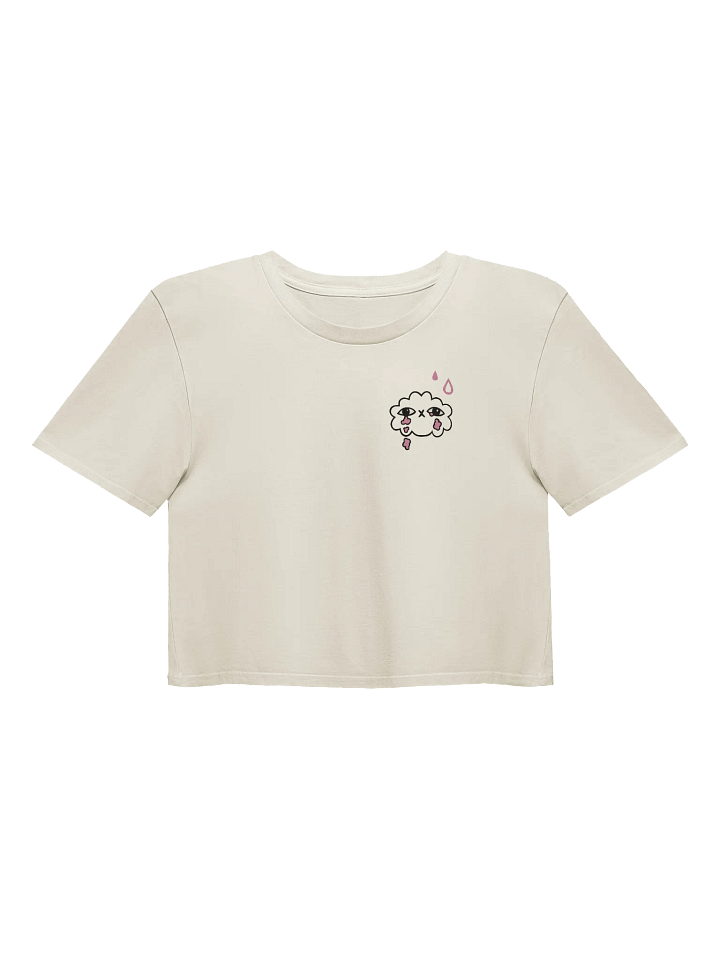 WLS Crop top with print 'Doing great thanks for asking' product image (1)