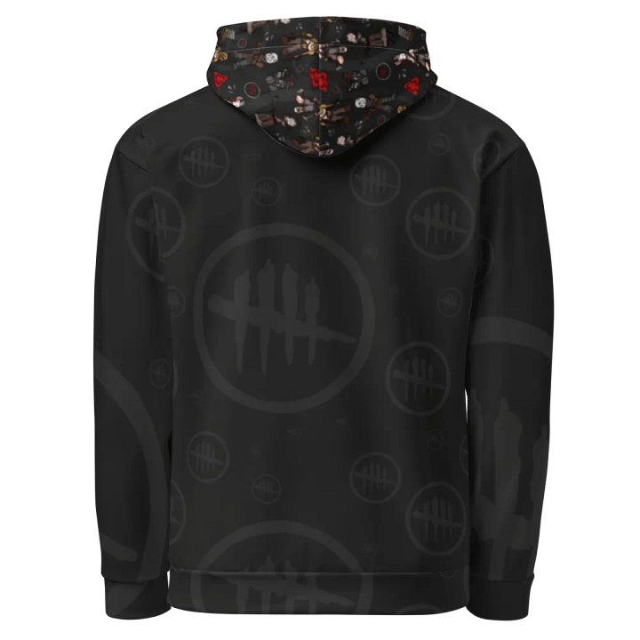 Dead by daylight Patterned Hoodie (black) product image (2)