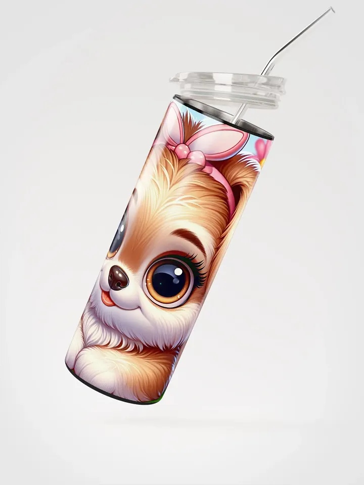 Easter Puppy Stainless Steel Tumbler product image (3)