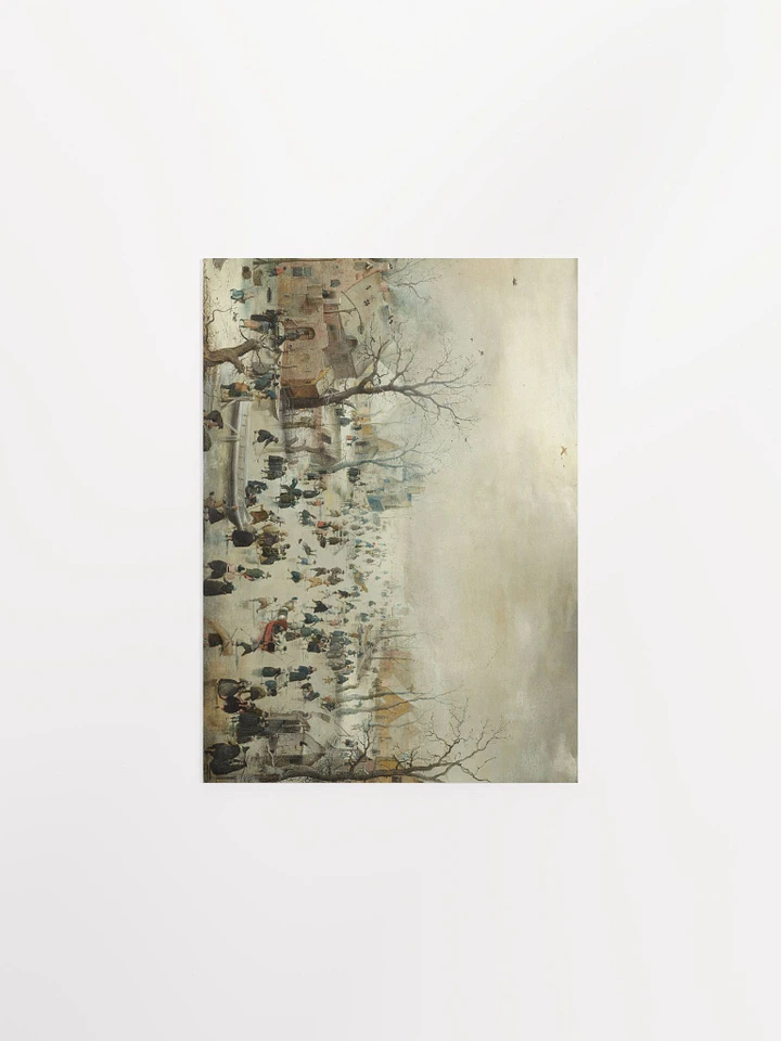''Winter Landscape with Skaters'' by Hendrick Avercamp Poster product image (1)