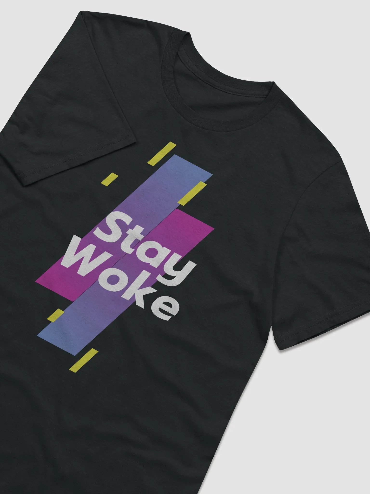 Stay Woke Tees Desinged by Anopa Silver product image (5)