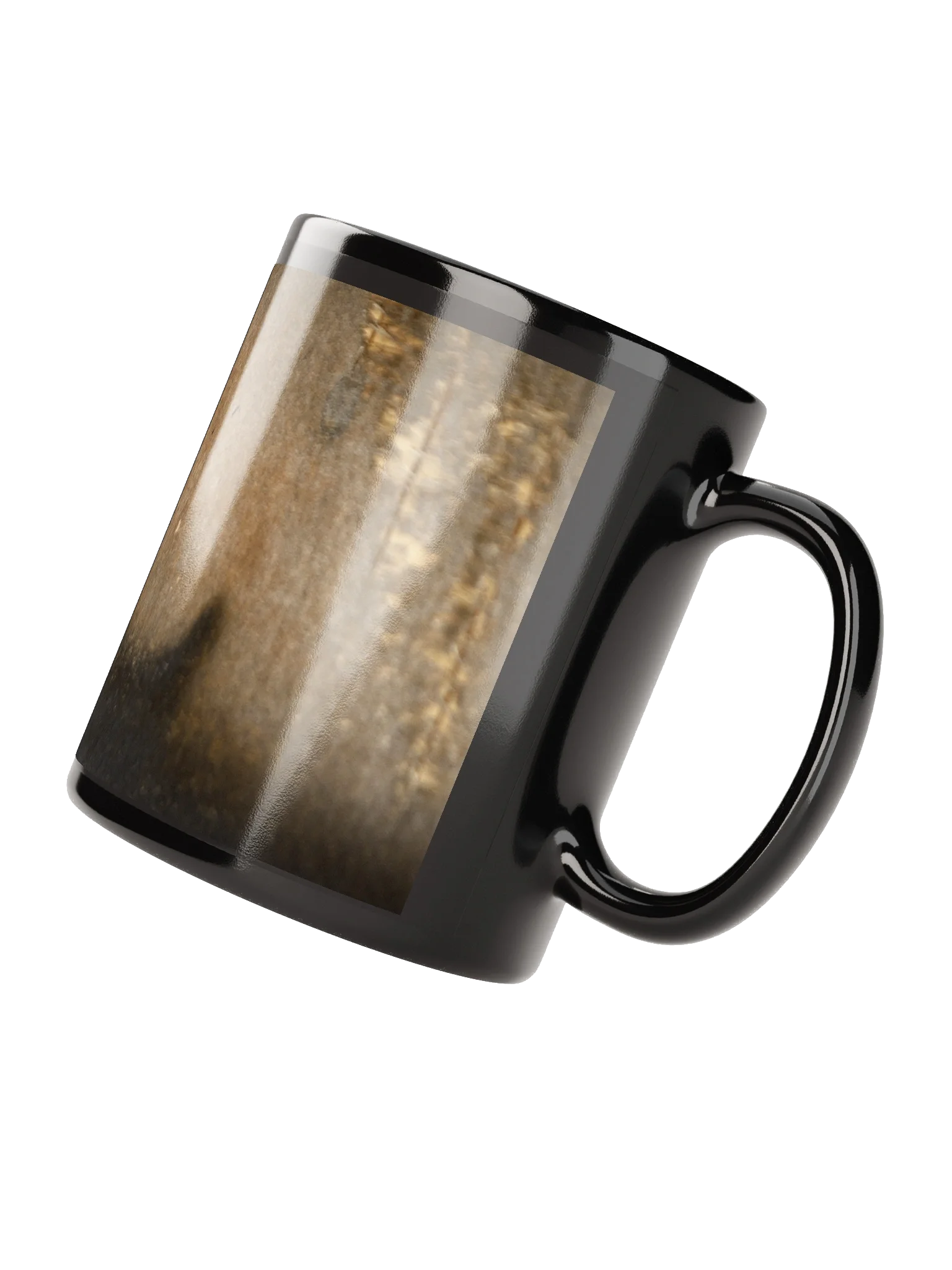 Keramiktasse schwarz - Graffiti-boat product image (2)