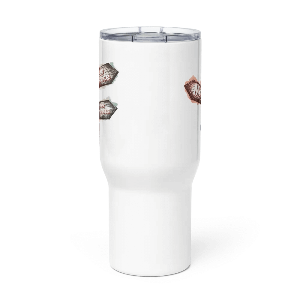 Me vs. Lies Travel Mug with a Handle product image (3)