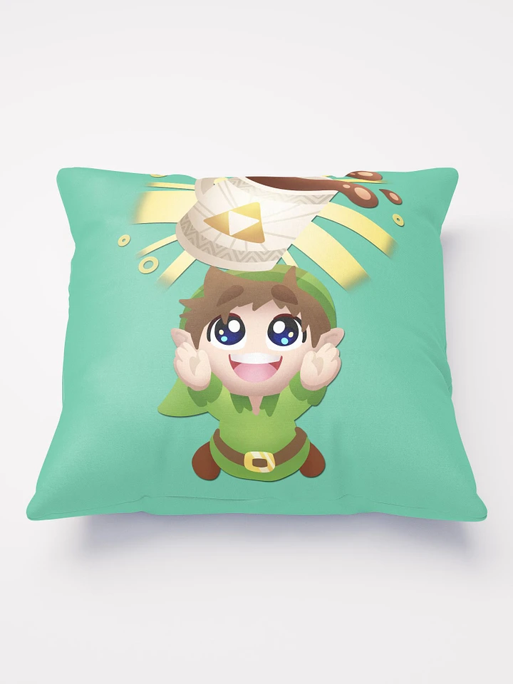 Coffee Cushion (Green Backdrop) product image (1)