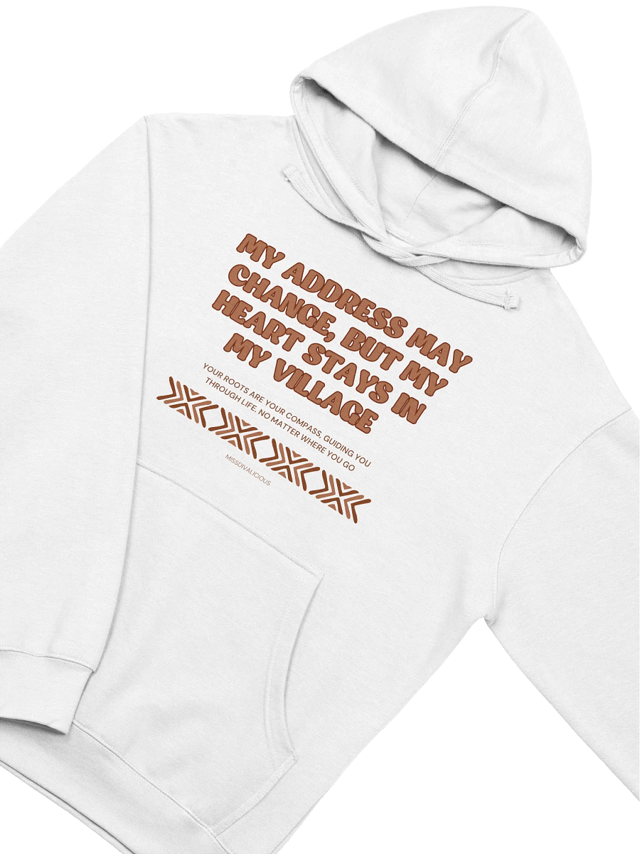 My Heart Stays in My Village Unisex Hoodie – Honor Your Roots & Heritage product image (20)