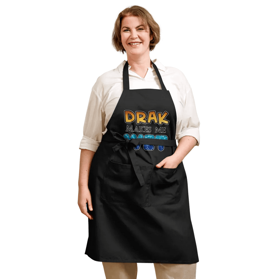 Drak Makes me Wet - Apron product image (12)