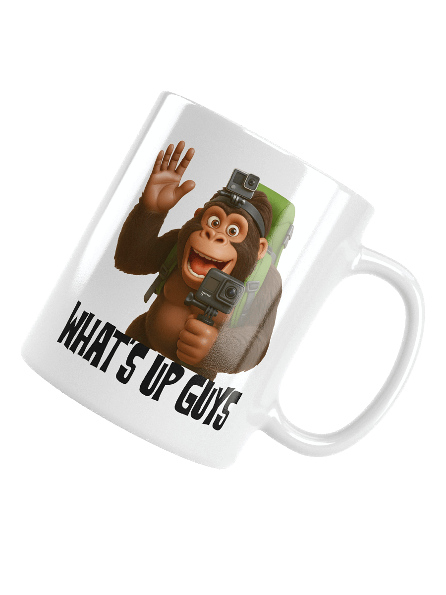 Viral Bigfoot Vlog Funny Cartoon Mug product image (14)