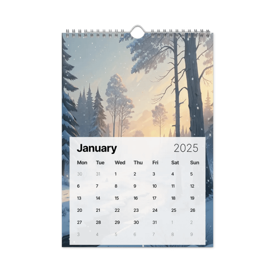 MAGICAL ANIME SEASONS WALL CALENDAR 2025 product image (6)