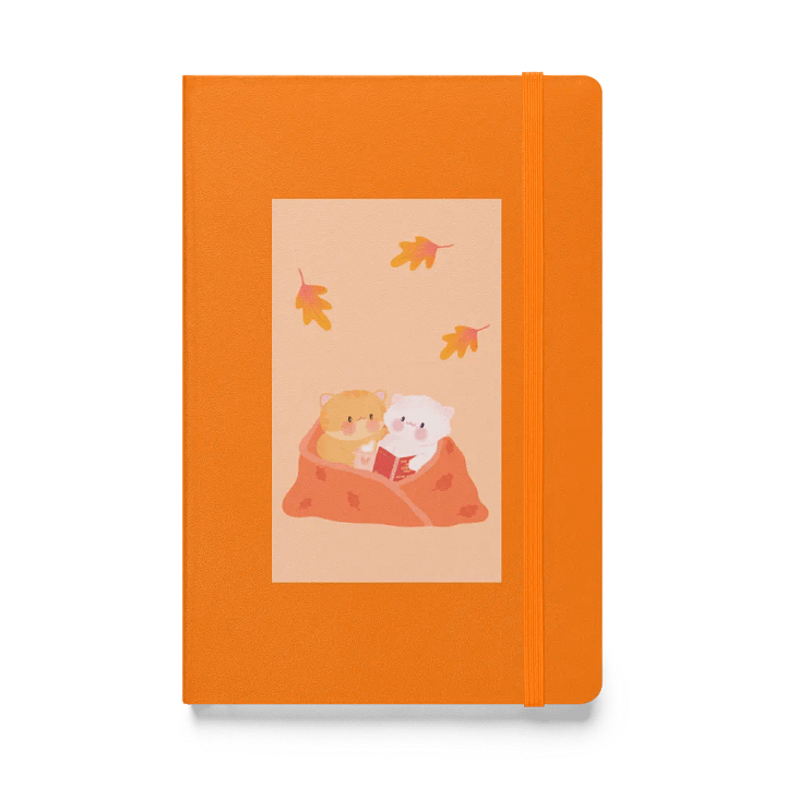 Cozy Autumn Cats Hardcover Journal product image (1)