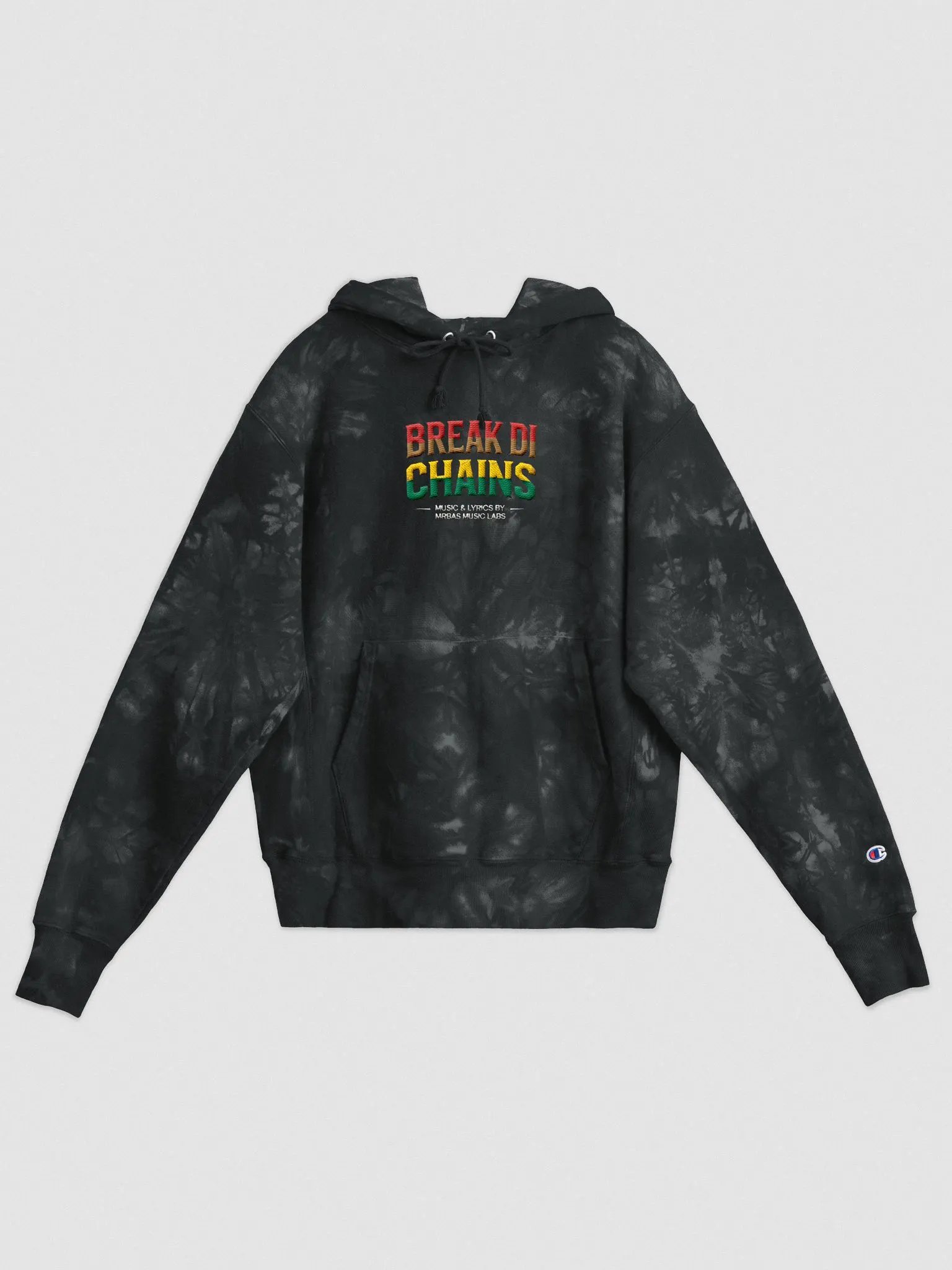 🔥 Break Di Chains – Tie-Dye Reggae Hoodie product image (1)