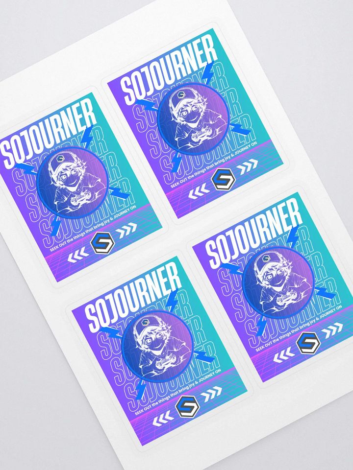Kiss Cut SOJO Gamer Sticker product image (1)