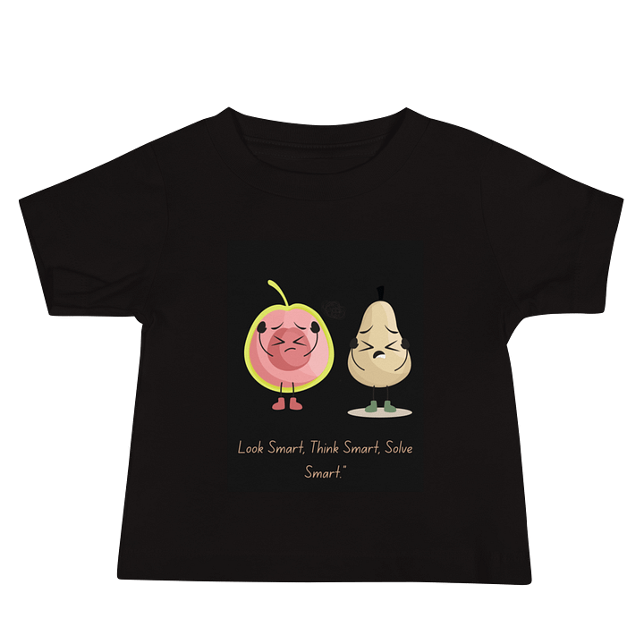 Smart Fruit Puzzled Baby Tee product image (2)