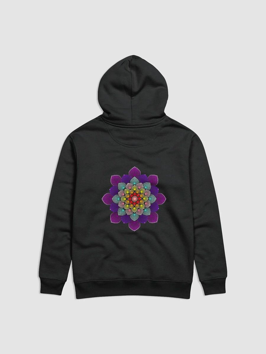 Colorful Dot Mandala Unisex Eco Hoodie product image (2)