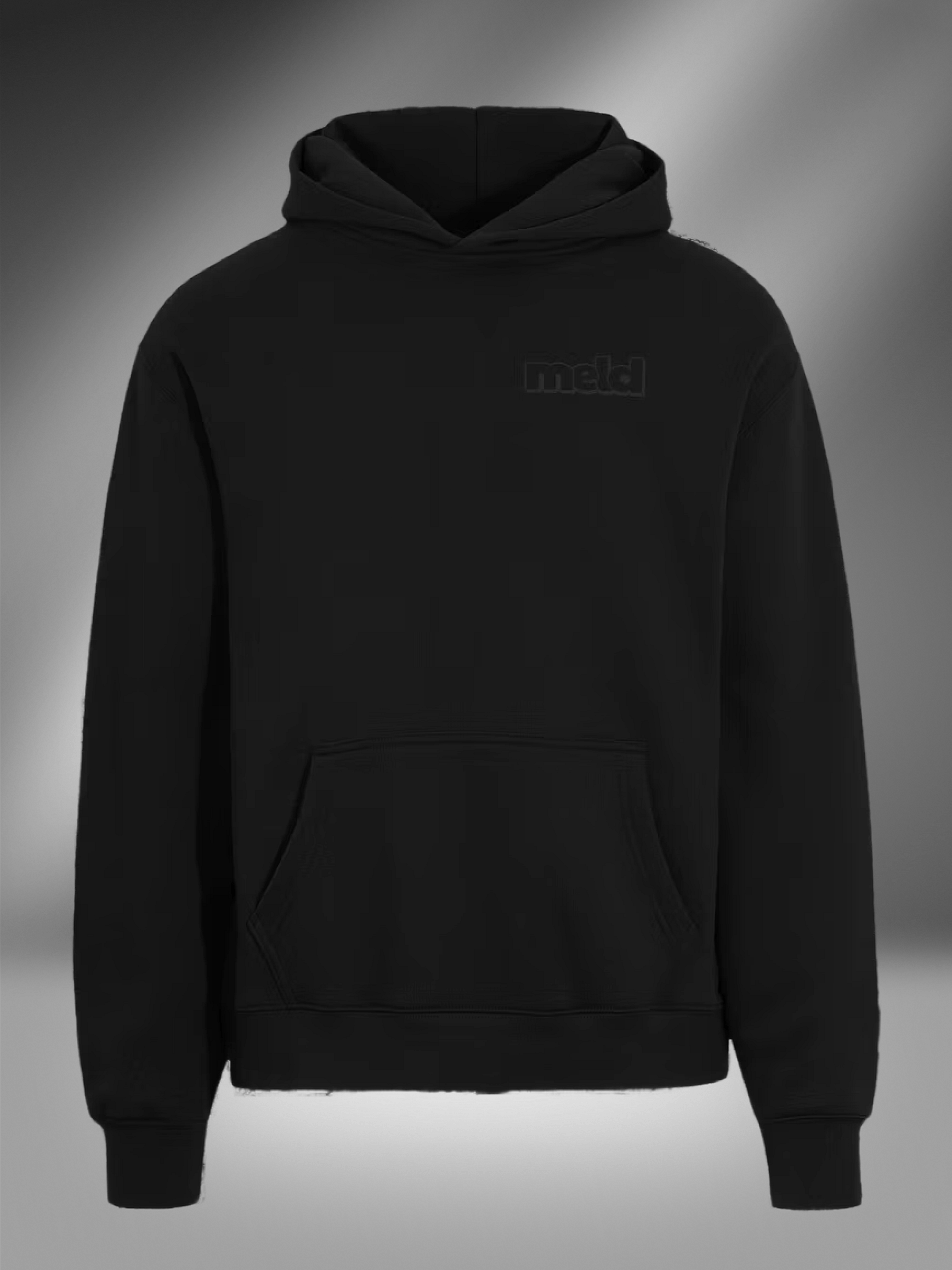 Monochrome Black Hoodie product image (5)