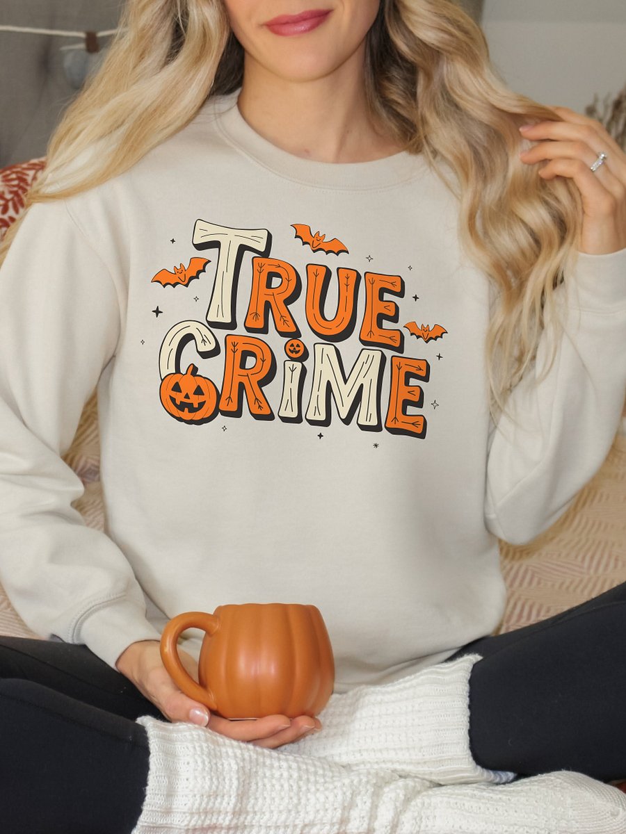 Halloween Sweatshirt for True Crime Lovers product image (1)