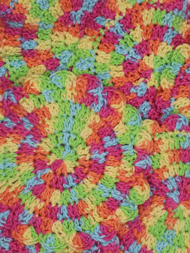 Crochet Bong Mat (Sherbert) product image (1)