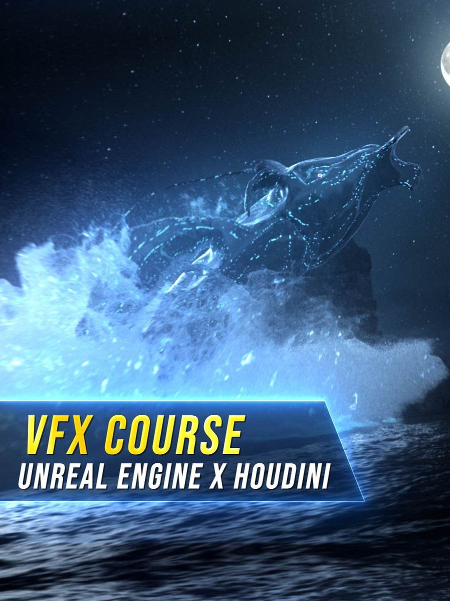 Unreal Engine x Houdini Water Tutorial - Complete Workflow Course By Mikkel Lassalle product image (3)