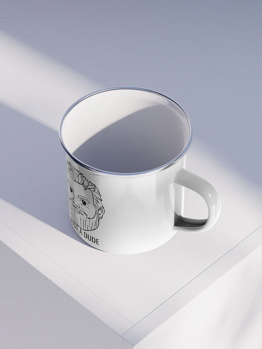 Just a Dude Metal Mug product image (3)