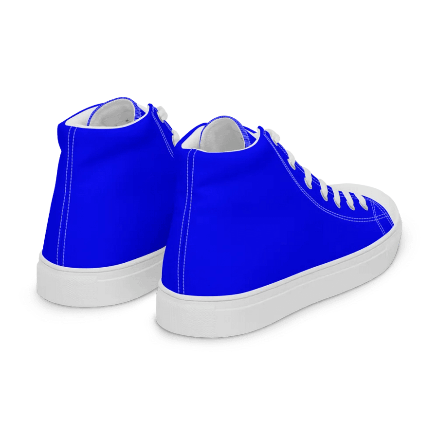Ladies high top canvas sneakers product image (10)