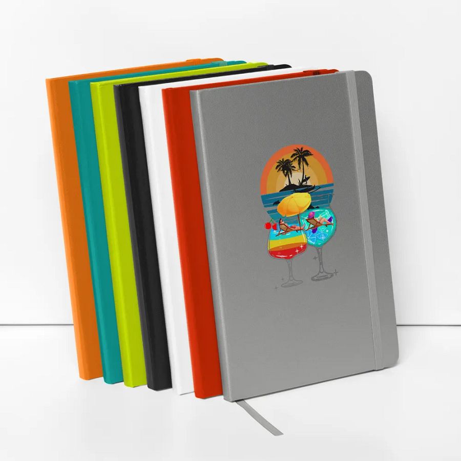 Tropical Sunset Hardcover Notebook for holiday planners journalling product image (2)