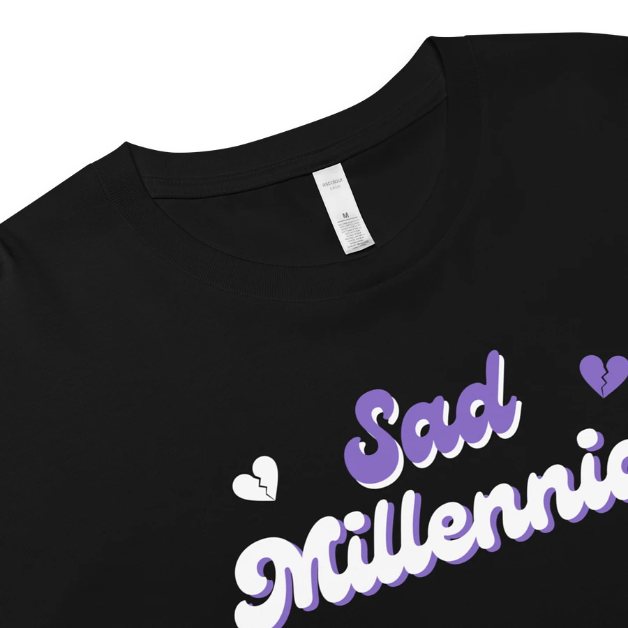 Sad Millennial Crop Top product image (4)