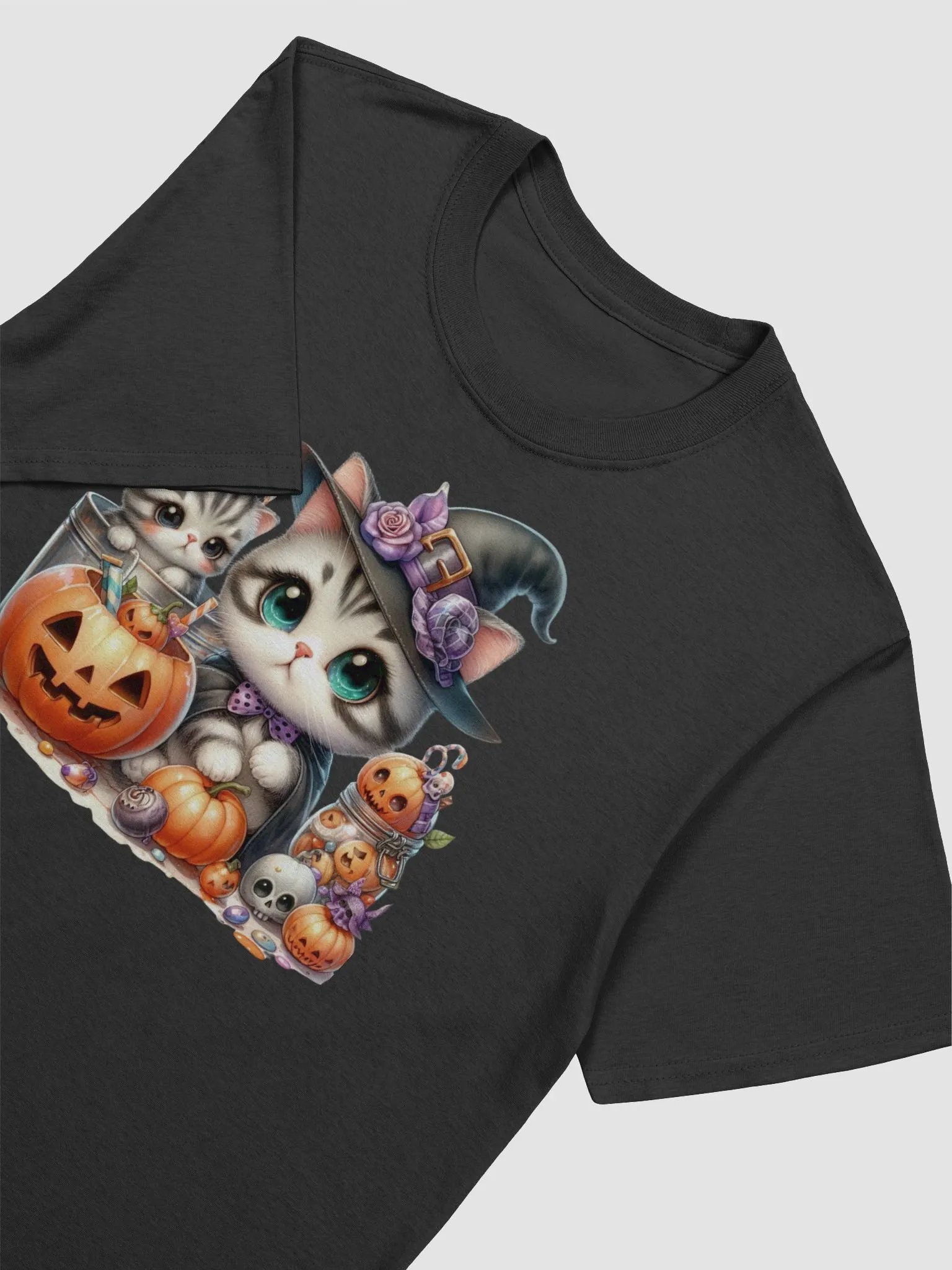 Cute Halloween Cat Watercolor 17 product image (9)