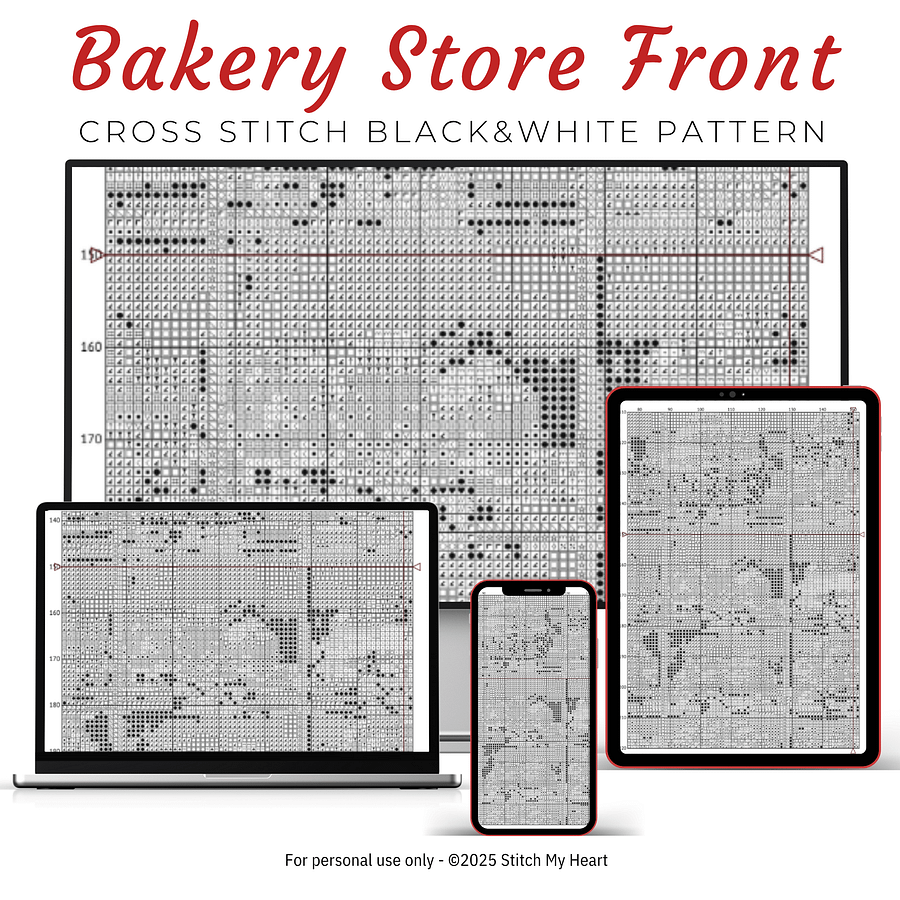 Bakery Store Cross Stitch Pattern product image (4)