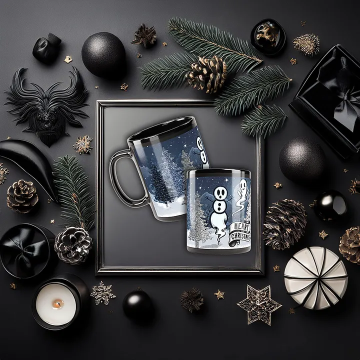 The Snowghost Christmas Mug product image (1)