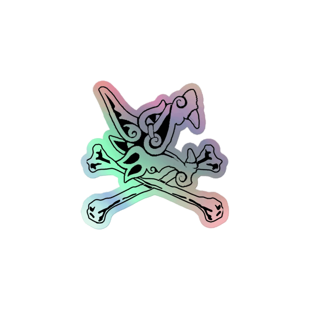 Jorgy Roger Holographic Sticker product image (1)