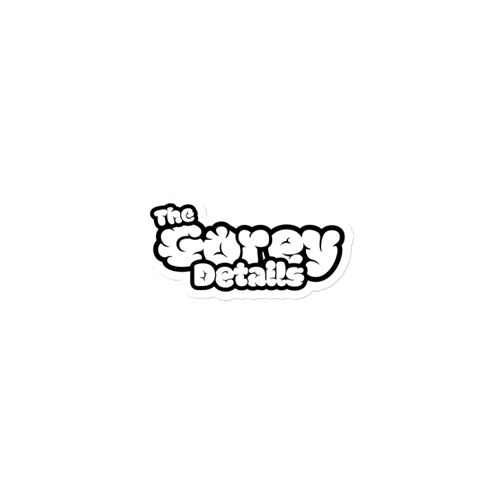 Gorey Details Black - Die-Cut Magnets product image (1)