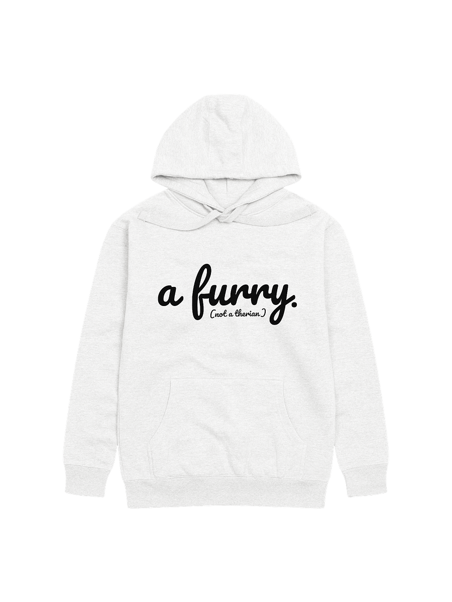 Clearly a furry hoodie (light edition) product image (1)