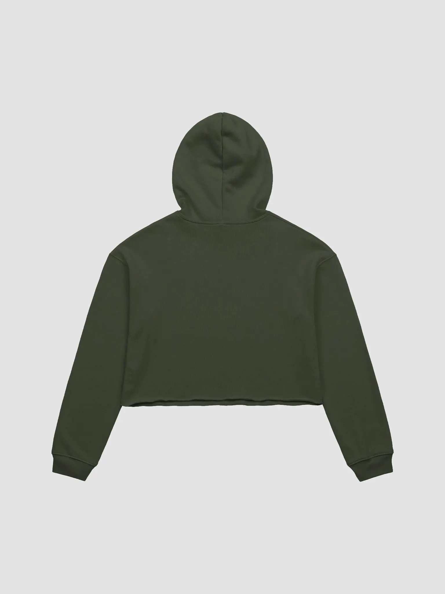 SNR Olive Cropped Hoodie product image (2)