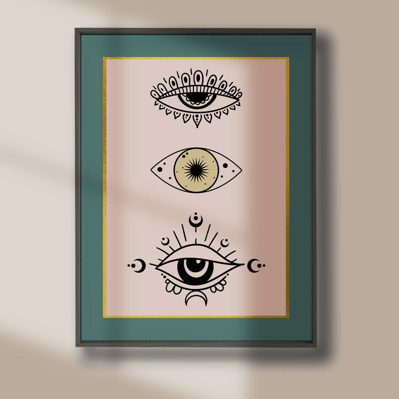 Celestial Witchy Gallery Wall Set of 8 DIGITAL Prints product image (12)