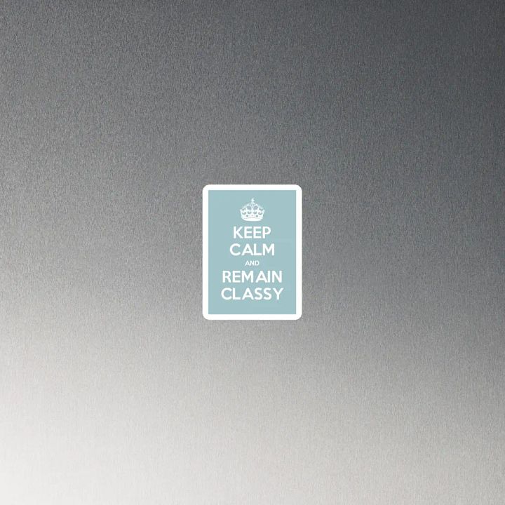 Keep Calm Magnet in Blue product image (4)