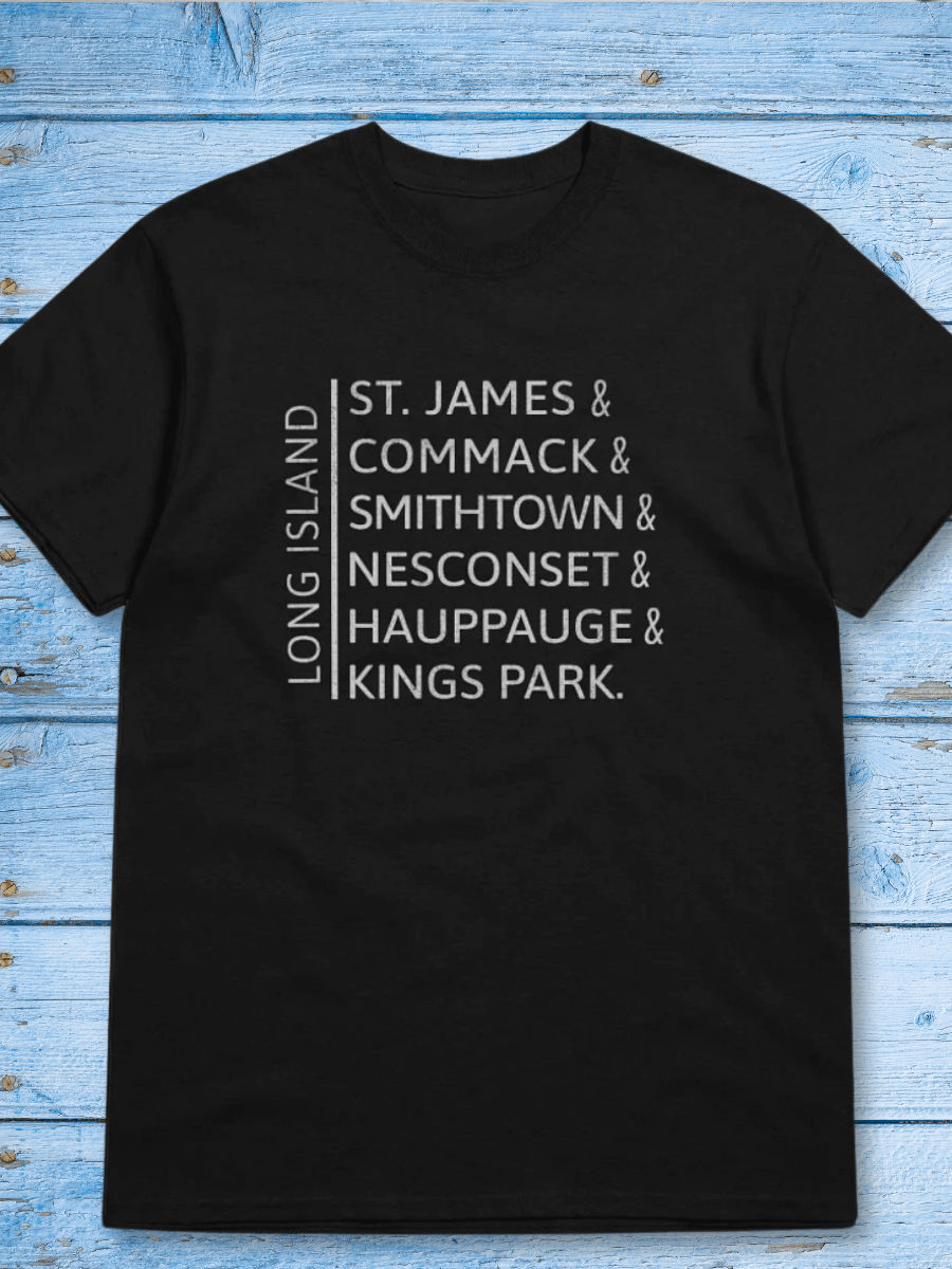 Long Island Towns Tshirt product image (1)