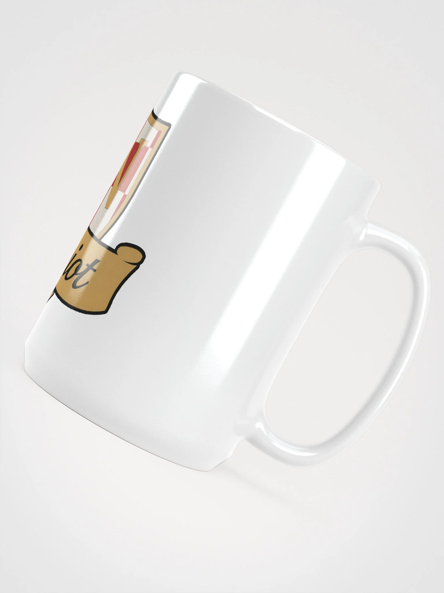 Patriot Shield White Glossy Mug product image (5)