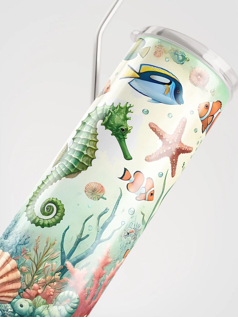 Oceanic Elegance Stainless Steel Tumbler product image (4)