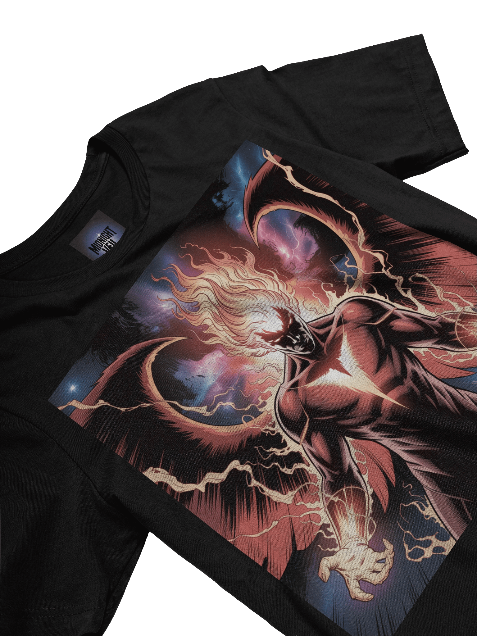 Dark Phoenix Cosmic Fury Supersoft T-Shirt – Inferno Wing Eclipse product image (5)
