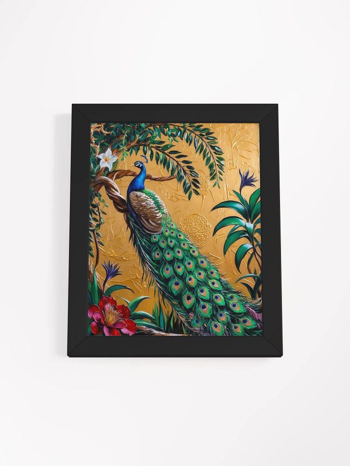 Peacock - Wall Art - Framed product image (1)